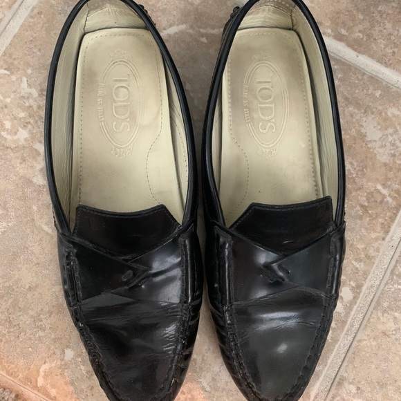 Black patent TODS Driving loafers—gently loved! - Picture 2 of 7